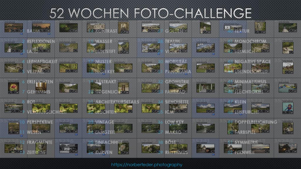 52 Wochen Foto-Challenge 2024