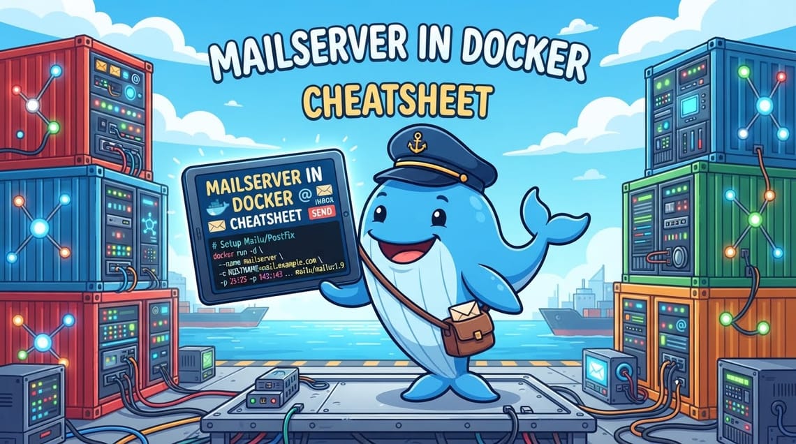 docker-mailserver Cheat-Sheet: Die wichtigsten Befehle für die Administration